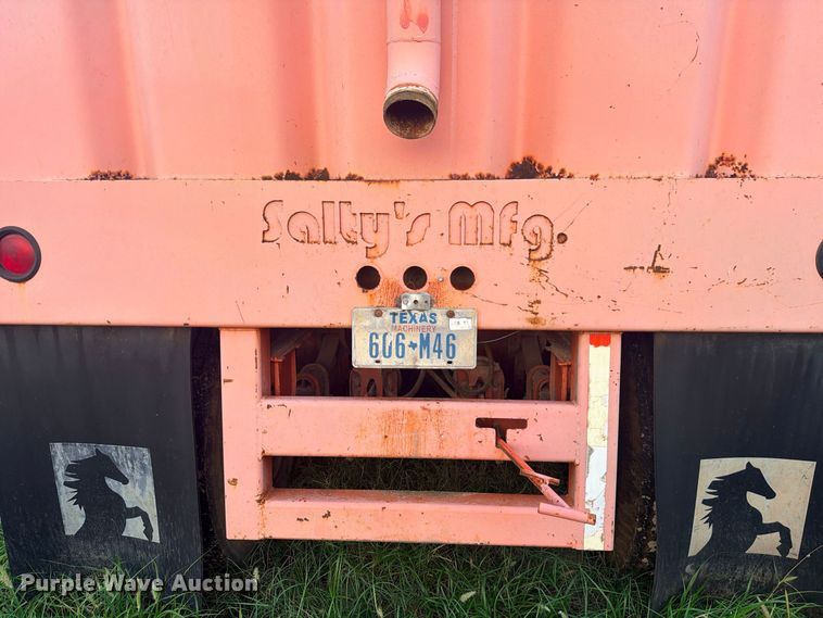 image for item ED5416 2007 Salty's Manufacturing frac tank trailer