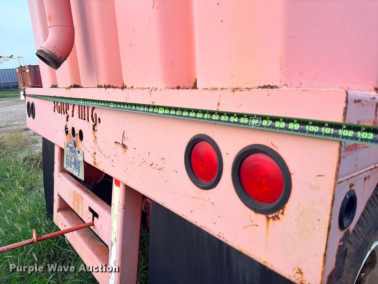 image for item ED5416 2007 Salty's Manufacturing frac tank trailer