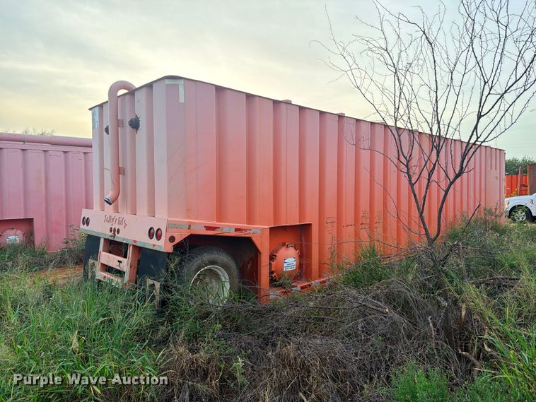 image for item ED5417 2007 Salty's Manufacturing frac tank trailer