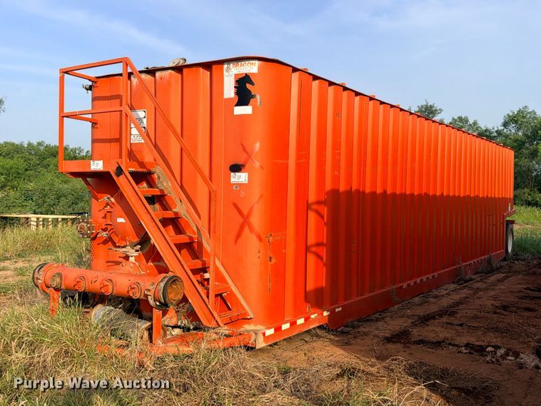 Dragon Products frac tank trailer