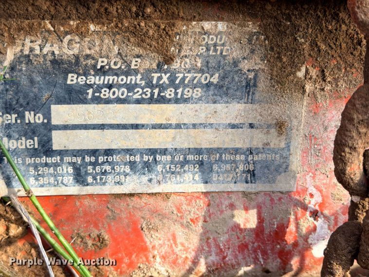 image for item ED5420 Dragon Products frac tank trailer