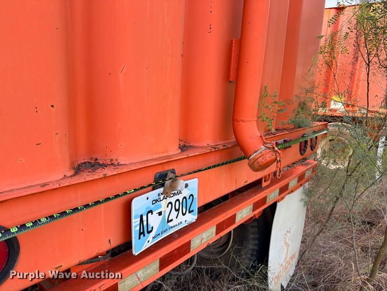 image for item ED5421 Dragon Products frac tank trailer