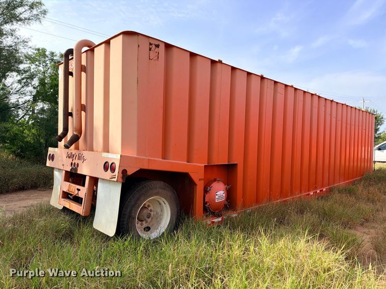 image for item ED5422 2007 Salty's Manufacturing frac tank trailer