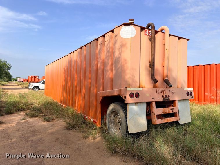 image for item ED5422 2007 Salty's Manufacturing frac tank trailer