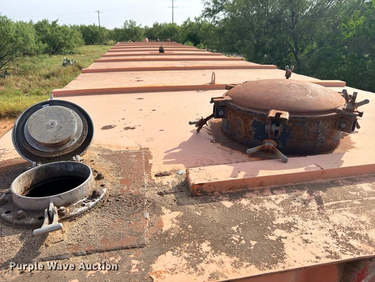 image for item ED5422 2007 Salty's Manufacturing frac tank trailer