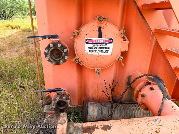 image for item ED5422 2007 Salty's Manufacturing frac tank trailer