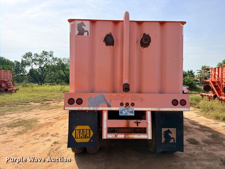 image for item ED5424 2008 Salty's Manufacturing frac tank trailer