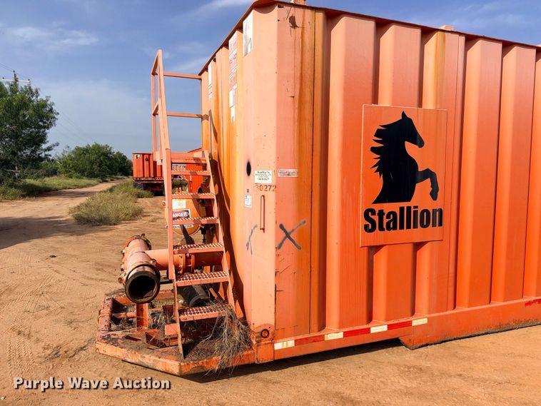image for item ED5424 2008 Salty's Manufacturing frac tank trailer