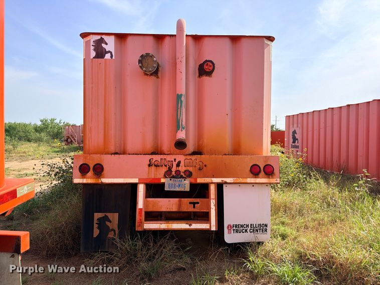 image for item ED5426 2007 Salty's Manufacturing frac tank trailer