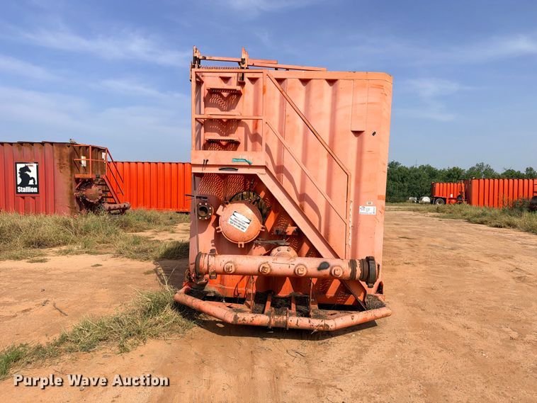 image for item ED5427 Wichita Tank Manufacturing Gas buster frac tank trailer