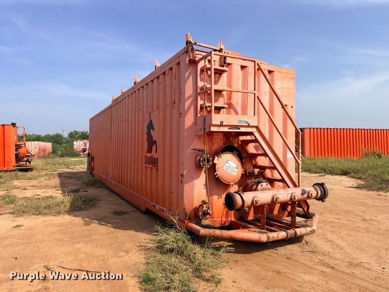 image for item ED5427 Wichita Tank Manufacturing Gas buster frac tank trailer