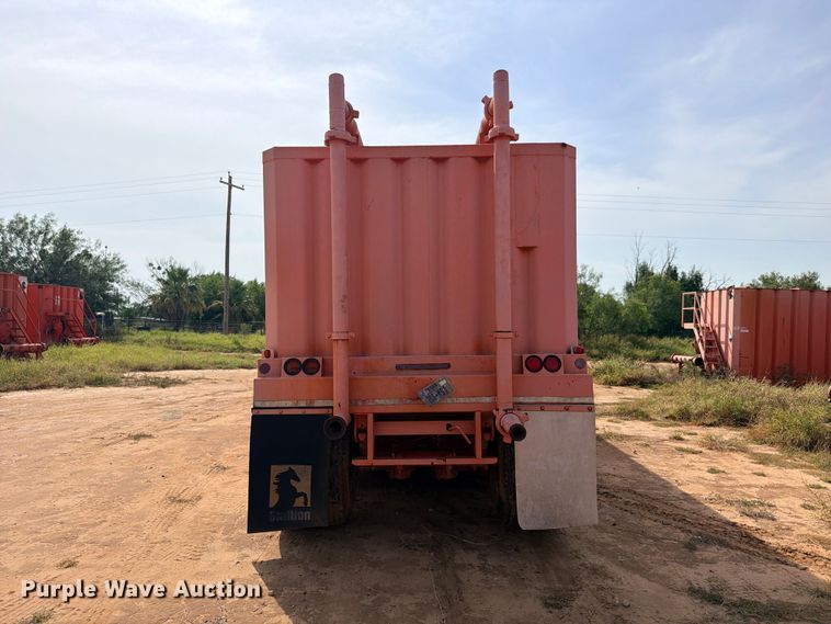 image for item ED5427 Wichita Tank Manufacturing Gas buster frac tank trailer