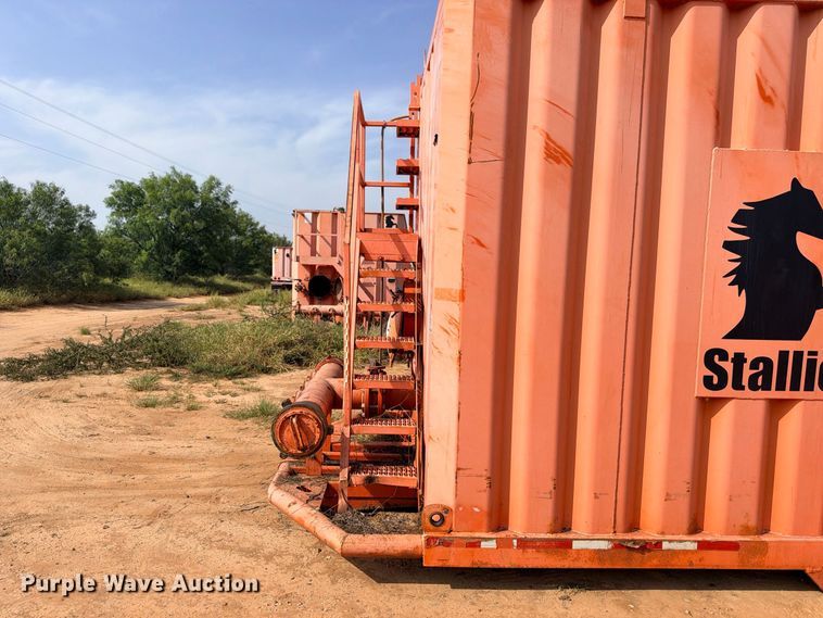 image for item ED5427 Wichita Tank Manufacturing Gas buster frac tank trailer