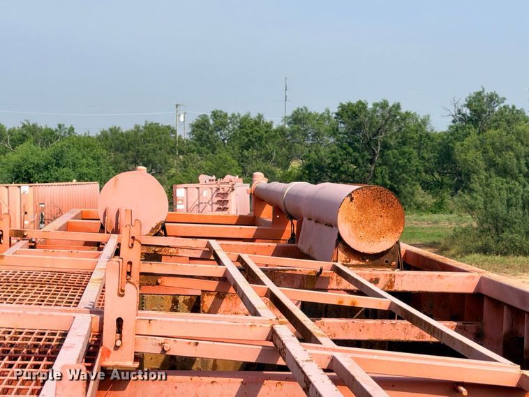 image for item ED5427 Wichita Tank Manufacturing Gas buster frac tank trailer