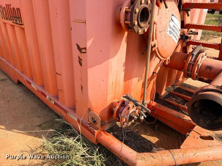 image for item ED5427 Wichita Tank Manufacturing Gas buster frac tank trailer
