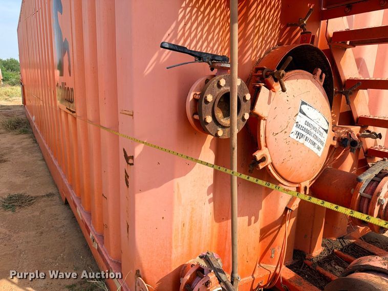 image for item ED5427 Wichita Tank Manufacturing Gas buster frac tank trailer