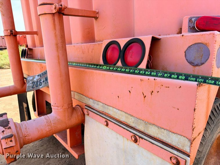 image for item ED5427 Wichita Tank Manufacturing Gas buster frac tank trailer