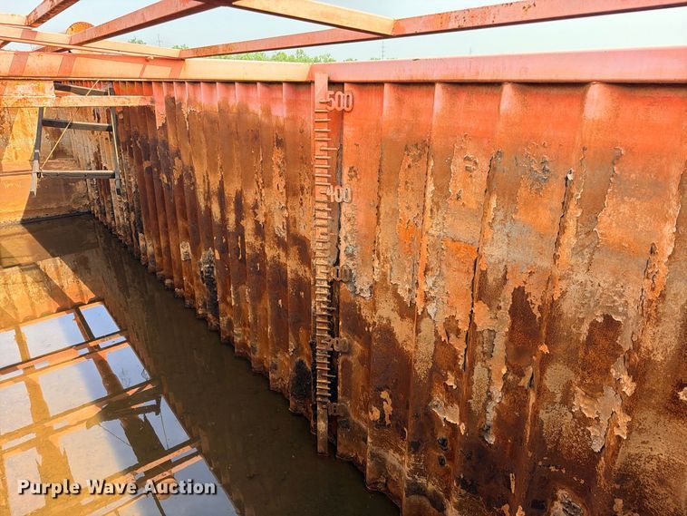 image for item ED5427 Wichita Tank Manufacturing Gas buster frac tank trailer