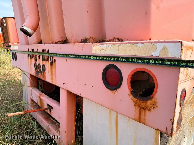 image for item ED5428 Salty's Tank Manufacturing frac tank trailer