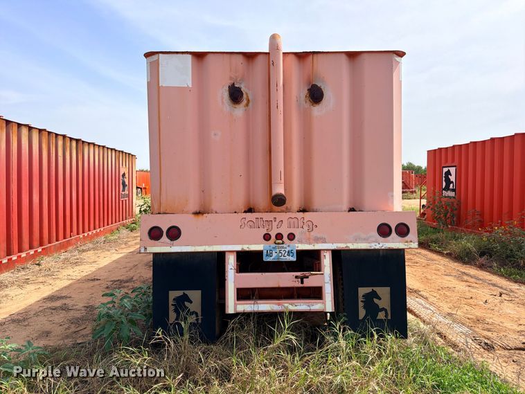 image for item ED5430 2008 Salty's Manufacturing frac tank trailer