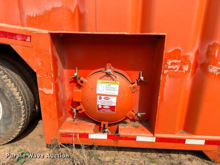 image for item ED5430 2008 Salty's Manufacturing frac tank trailer