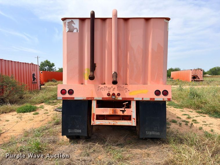 image for item ED5431 2007 Salty's Manufacturing frac tank trailer