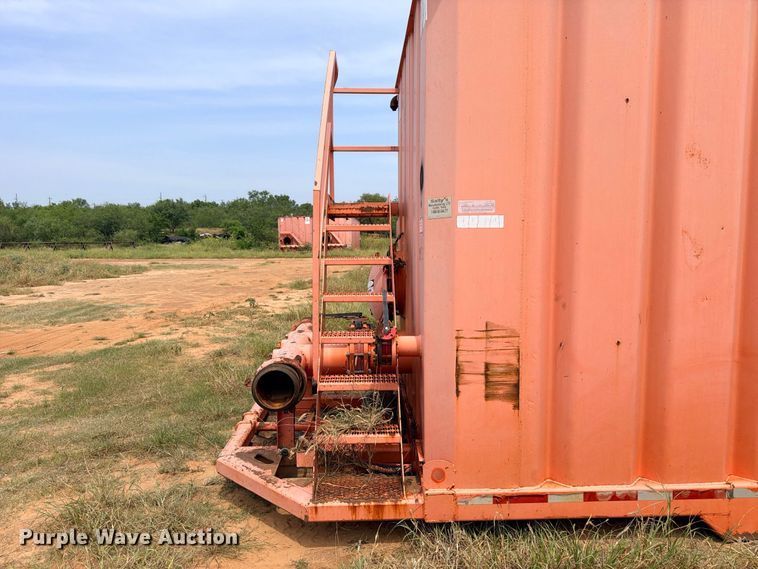 image for item ED5431 2007 Salty's Manufacturing frac tank trailer