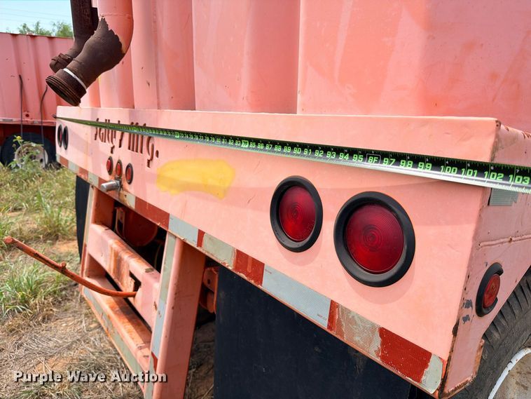 image for item ED5431 2007 Salty's Manufacturing frac tank trailer