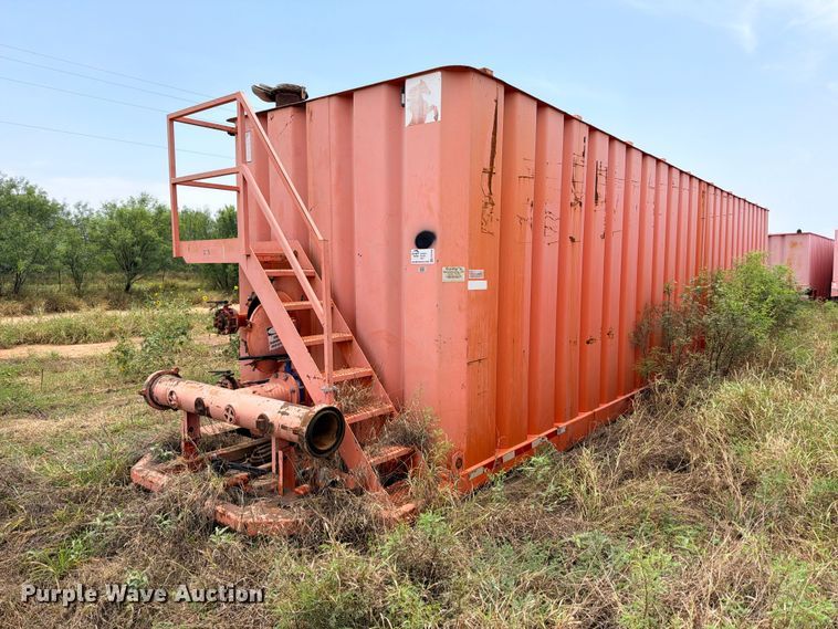 2007 Salty's Manufacturing Frac tank trailer