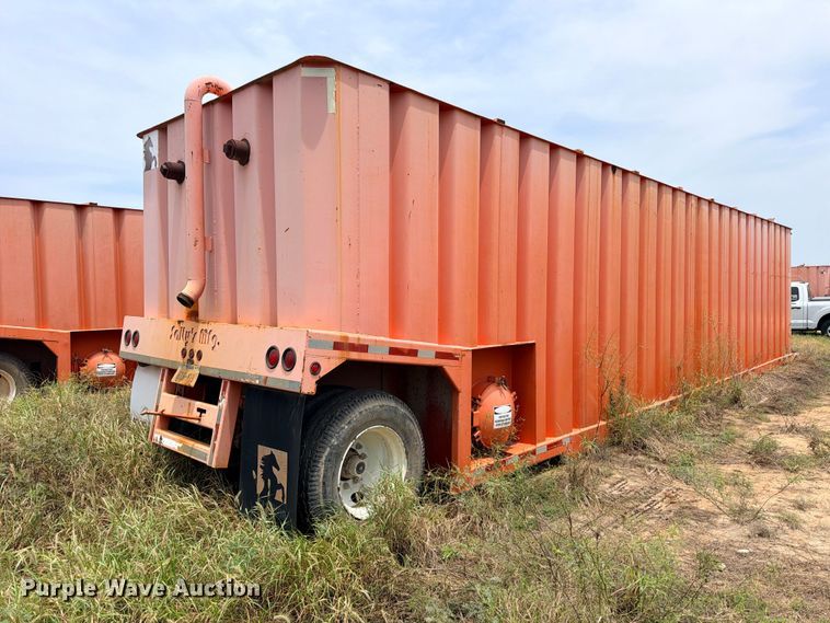 image for item ED5436 2007 Salty's Manufacturing Frac tank trailer