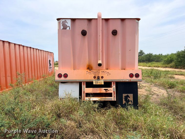 image for item ED5436 2007 Salty's Manufacturing Frac tank trailer