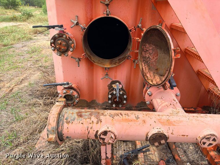 image for item ED5436 2007 Salty's Manufacturing Frac tank trailer