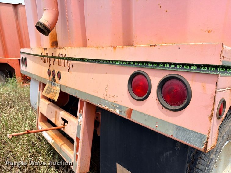 image for item ED5436 2007 Salty's Manufacturing Frac tank trailer
