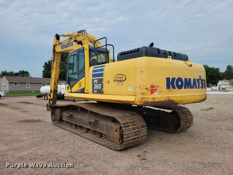 image for item EE1174 2012 Komatsu PC360LC-10 excavator