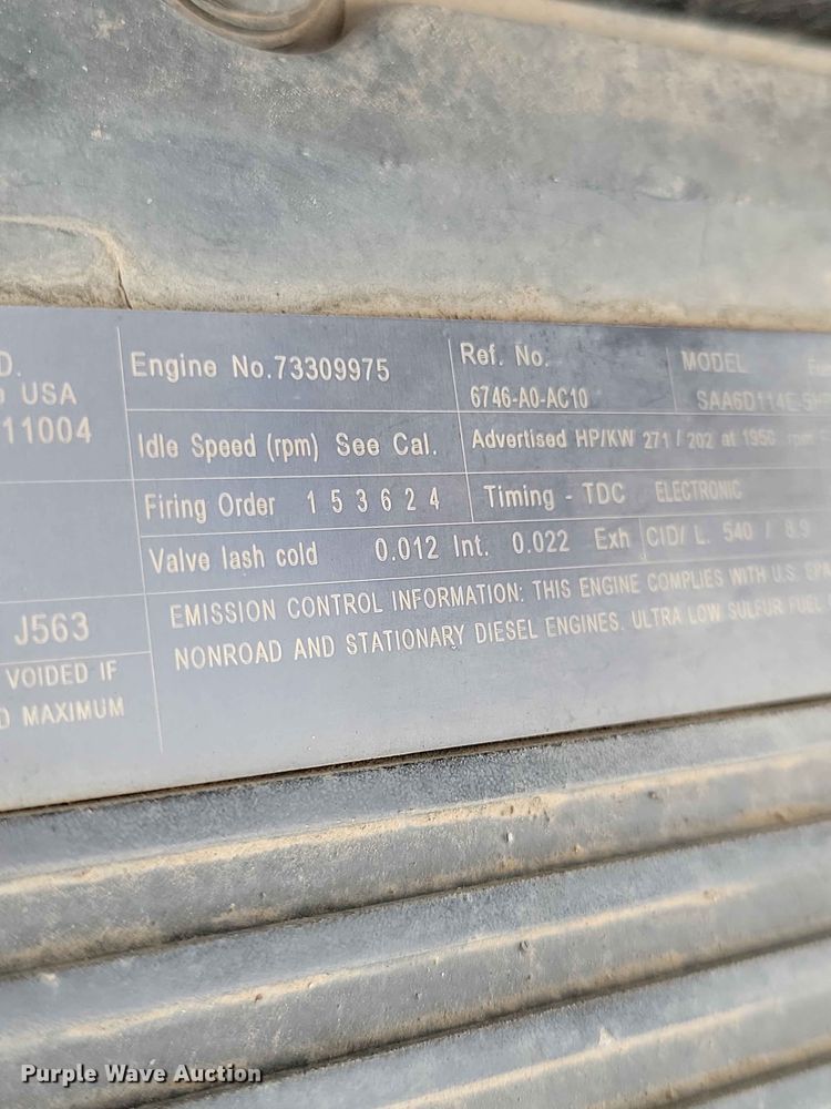 image for item EE1174 2012 Komatsu PC360LC-10 excavator