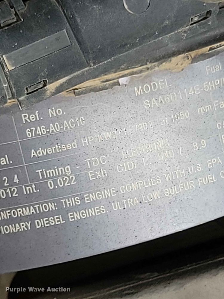 image for item EE1174 2012 Komatsu PC360LC-10 excavator