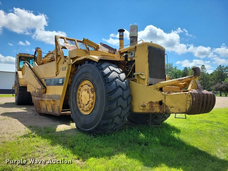 image for item EE1179 1980 Caterpillar 637D conventional scraper 