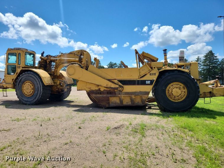 image for item EE1179 1980 Caterpillar 637D conventional scraper 