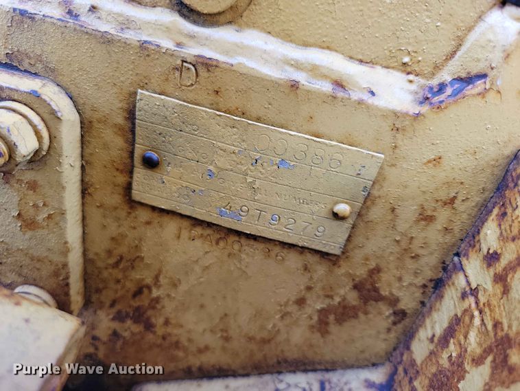 image for item EE1179 1980 Caterpillar 637D conventional scraper 