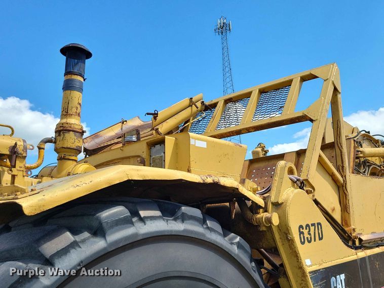 image for item EE1179 1980 Caterpillar 637D conventional scraper 