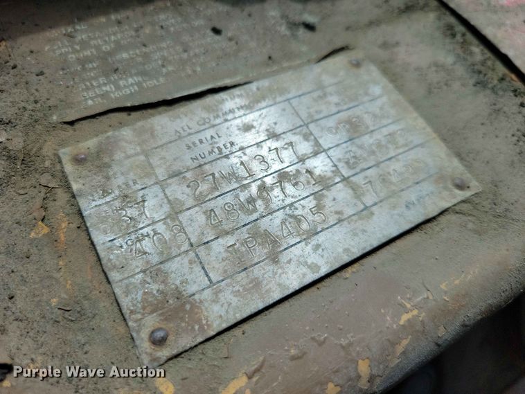 image for item EE1179 1980 Caterpillar 637D conventional scraper 