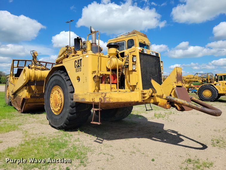 image for item EE1180 1983 Caterpillar 637D conventional scraper 