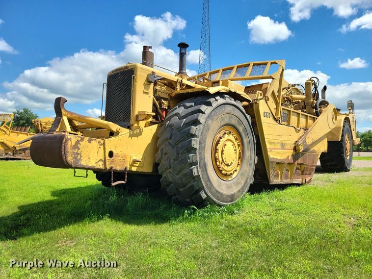 image for item EE1180 1983 Caterpillar 637D conventional scraper 