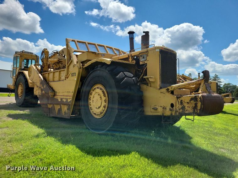 image for item EE1180 1983 Caterpillar 637D conventional scraper 