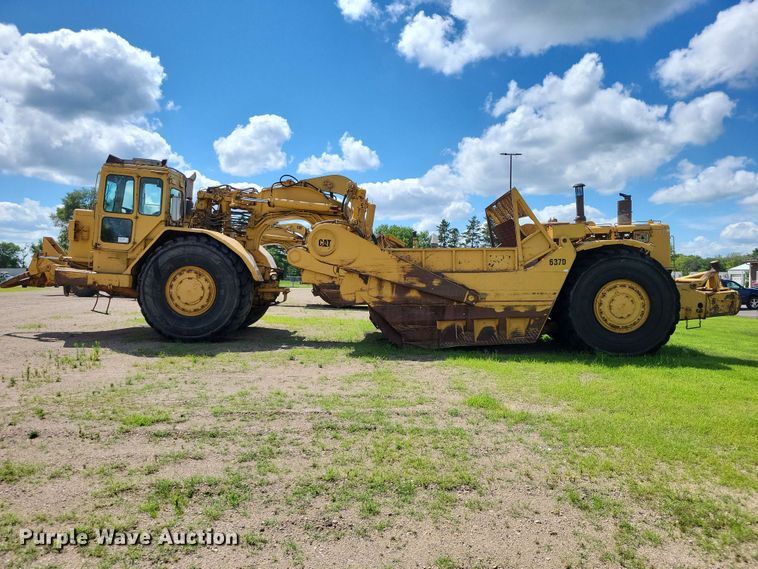 image for item EE1180 1983 Caterpillar 637D conventional scraper 