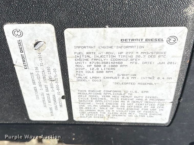 image for item EG8873 2013 Freightliner 114SD crane truck