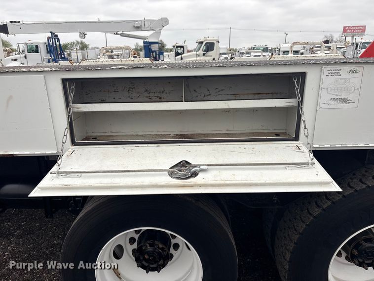 image for item EG8929 2012 Freightliner Business Class M2 Ext. Cab crane truck
