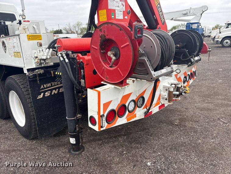 image for item EG8929 2012 Freightliner Business Class M2 Ext. Cab crane truck