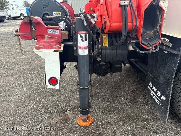 image for item EG8929 2012 Freightliner Business Class M2 Ext. Cab crane truck