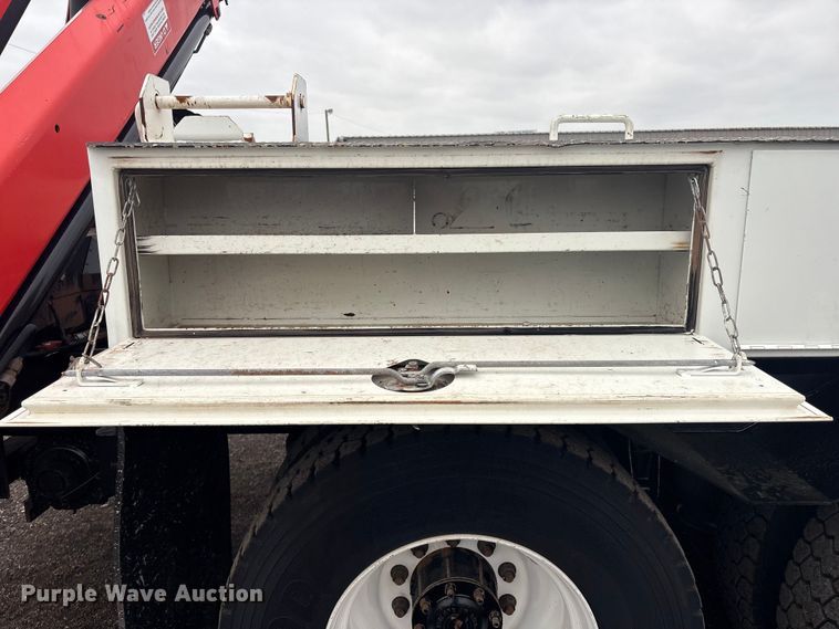 image for item EG8929 2012 Freightliner Business Class M2 Ext. Cab crane truck